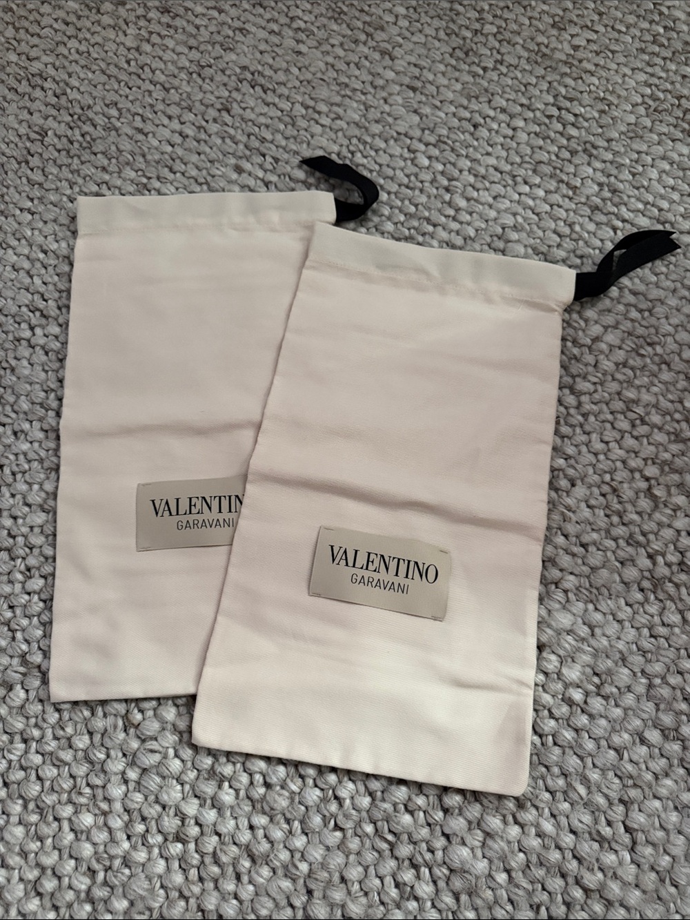 2 Authentic Valentino dust bags